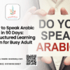 How to Speak Arabic