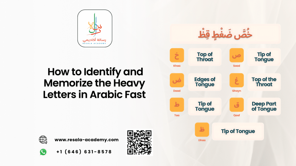 heavy letters in arabic
