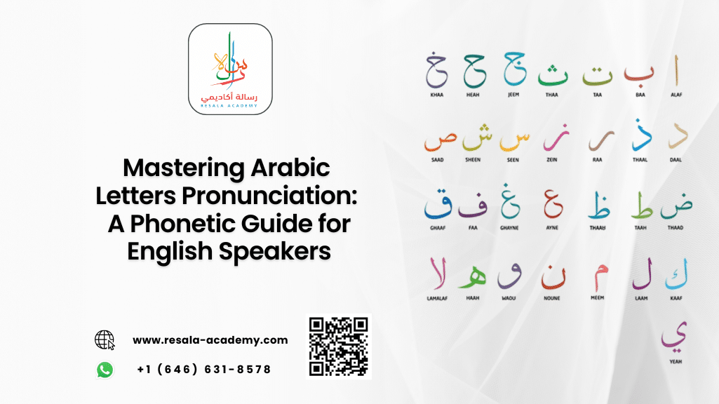 arabic letters pronunciation